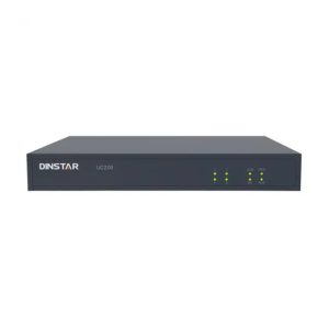 Model - UC200-2S2O; DINSTAR IP PBX, UC200-2S2O: 2FXS, 2FXO, 30Calls, 500 SIP Users
